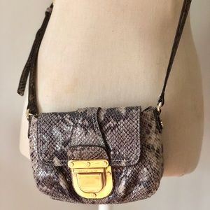Michael Kors Snakeskin Crossbody!